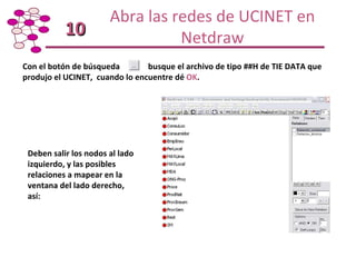 Taller de Capacitación: Metodología para Mapeo y Análisis de Redes