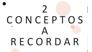 2
C O N C E P T O S
A
R E C O R D A R
D
M
WWW.DANIELMAROTE.COM
 