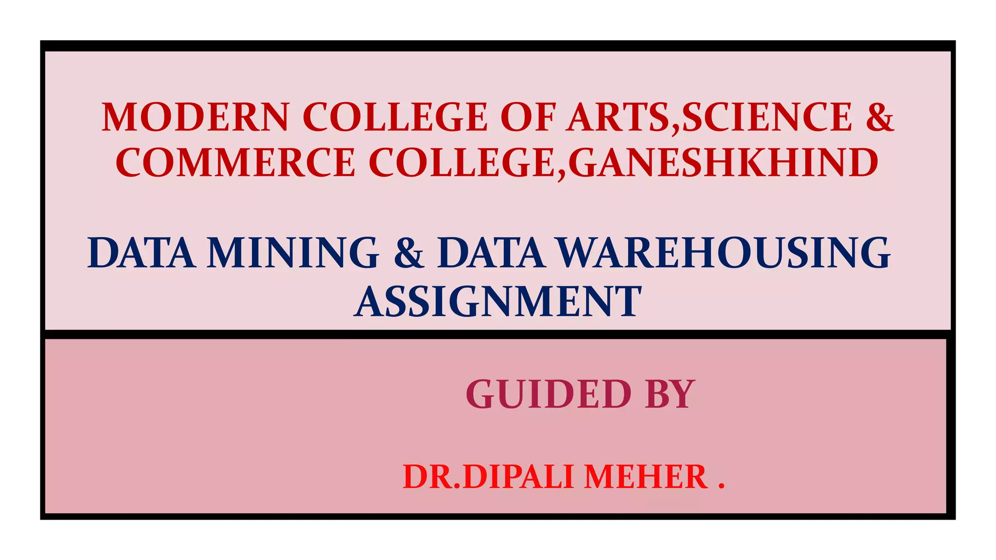 Data Mining-Apriori Algorithm Example | PPT