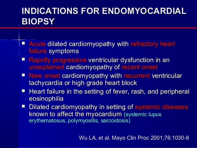 approach to patient with dilated cardiomyopathy