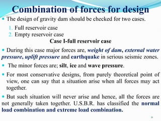 Comprehensive Design and Analysis of Concrete Gravity, Arch, and ...