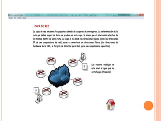 Ppt de capa de transporte y de red