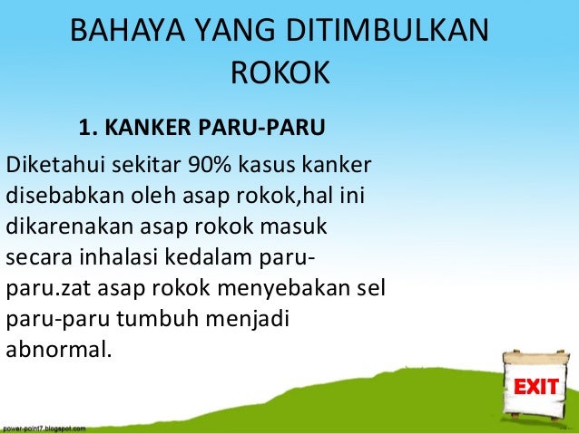 PPT kebiasaan merokok
