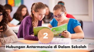 2
Hubungan Antarmanusia di Dalam Sekolah
 