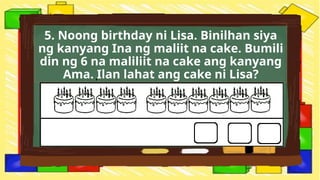 Basic Addition and Math Concepts for Young Learners in Filipino | PPTX