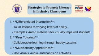 National Literacy Program- Department of Education | PPTX