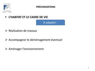 LES ENJEUX… COORDONNER LES ACTEURSLa préventionDes besoins évolutifsL’information des patients et de la famille13