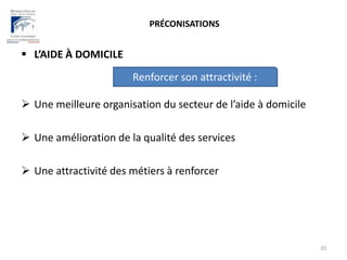 Des actions spécifiques pour la population fragile