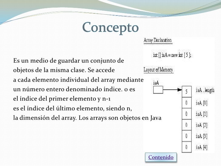 Arrays - programación 3