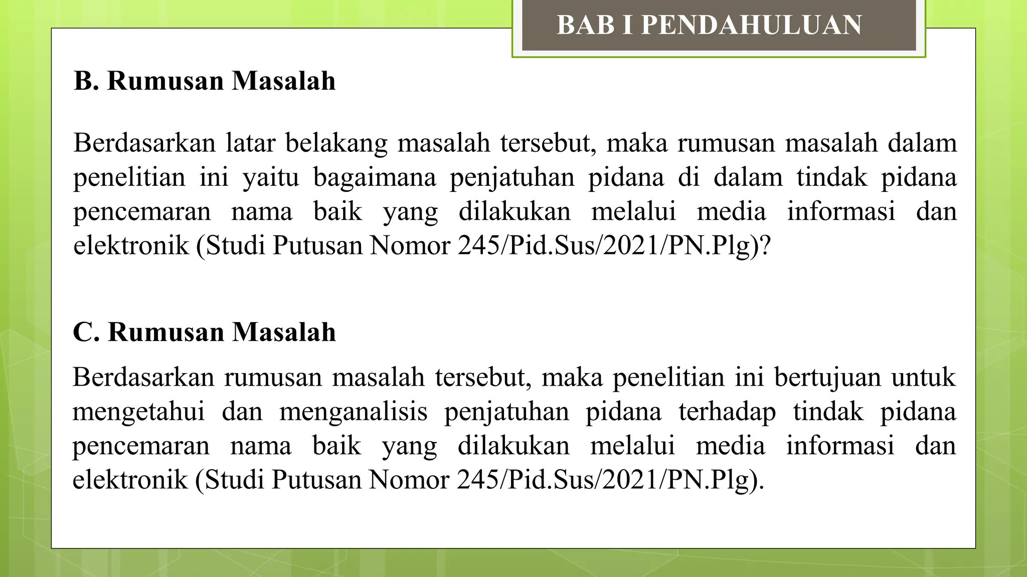 TEMPLATE PPT SEMINAR PROPOSAL By WantoKenzo | PPTX