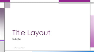 Subtitle
www.MsWordPowerPointExpert.com
 