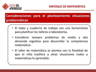 El enfoque de la matemática. | PPTX