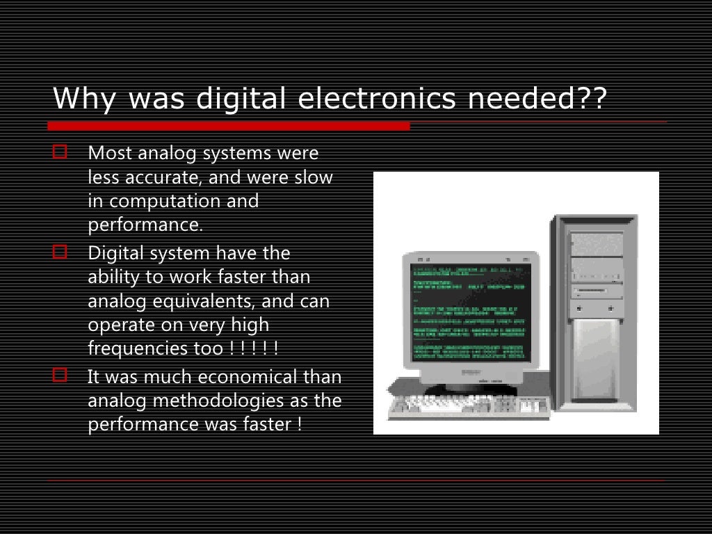 Ppt Digital Electronics