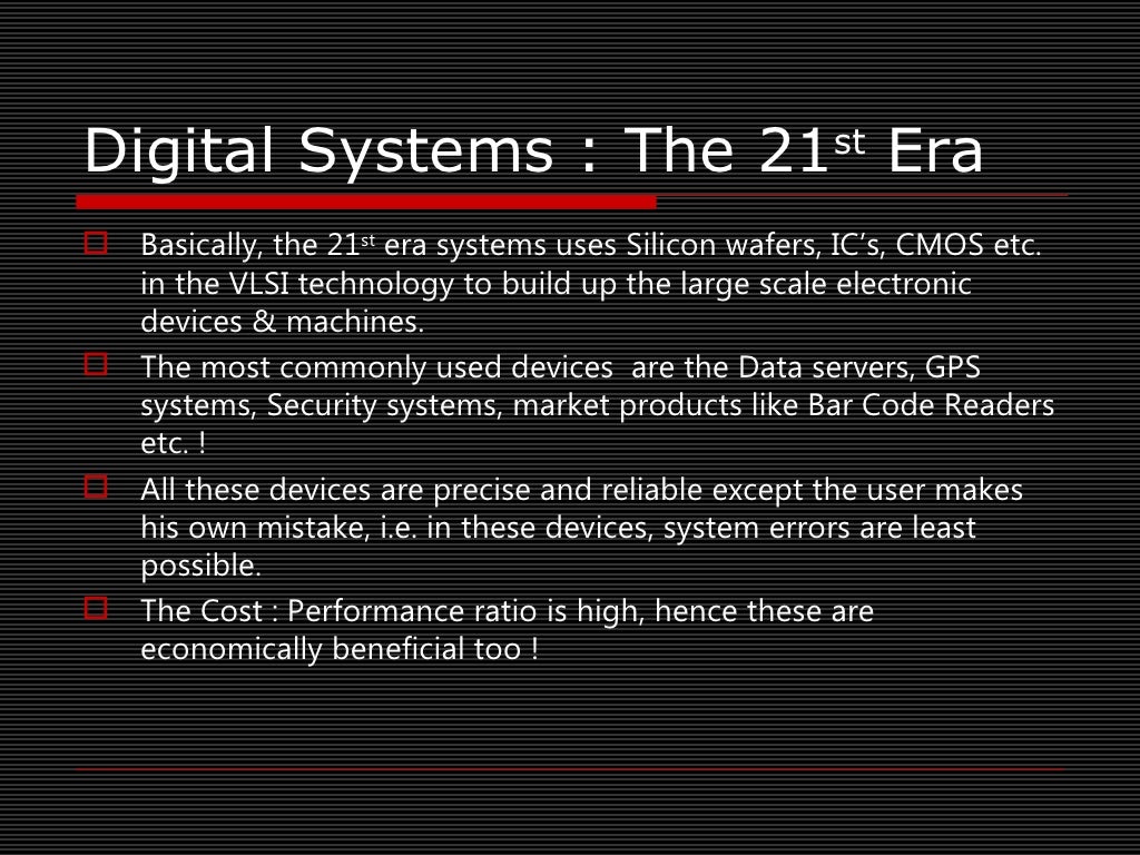 Ppt Digital Electronics