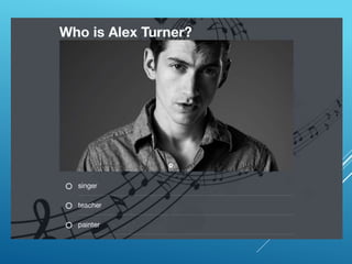 Music quiz slides