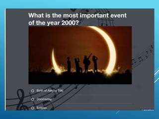 Music quiz slides