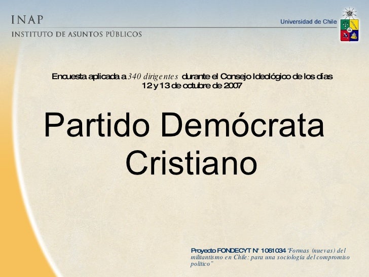 Partido Demócrata Cristiano