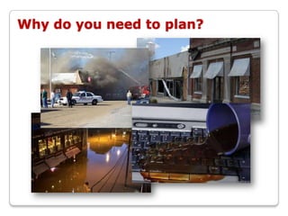 Why do you need to plan?
 