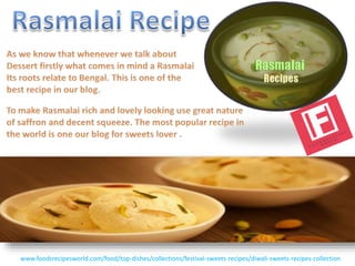 www.foodsrecipesworld.com/food/top-dishes/collections/festival-sweets-recipes/diwali-sweets-recipes-collection
 
