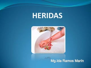 HERIDAS Mg.Ida Ramos Marín  
