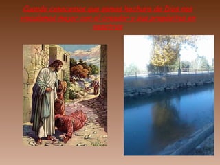 Cuando conocemos que somos hechura de Dios nos
vinculamos mejor con el creador y sus propósitos en
nosotros
 