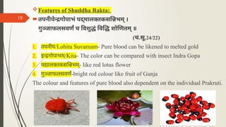 Gunja Insect Comprehensive Study on Rakta Dhatu in Ayurveda: Formation, Functions ...