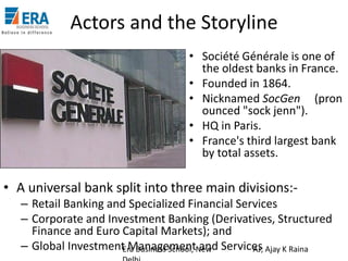 SocGen’s big loss in 2008 | PPT