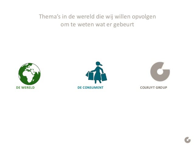 Duurzaam Ondernemen Binnen Colruyt Group Think Core 13122017