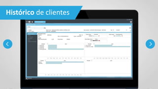 Histórico de clientes
 