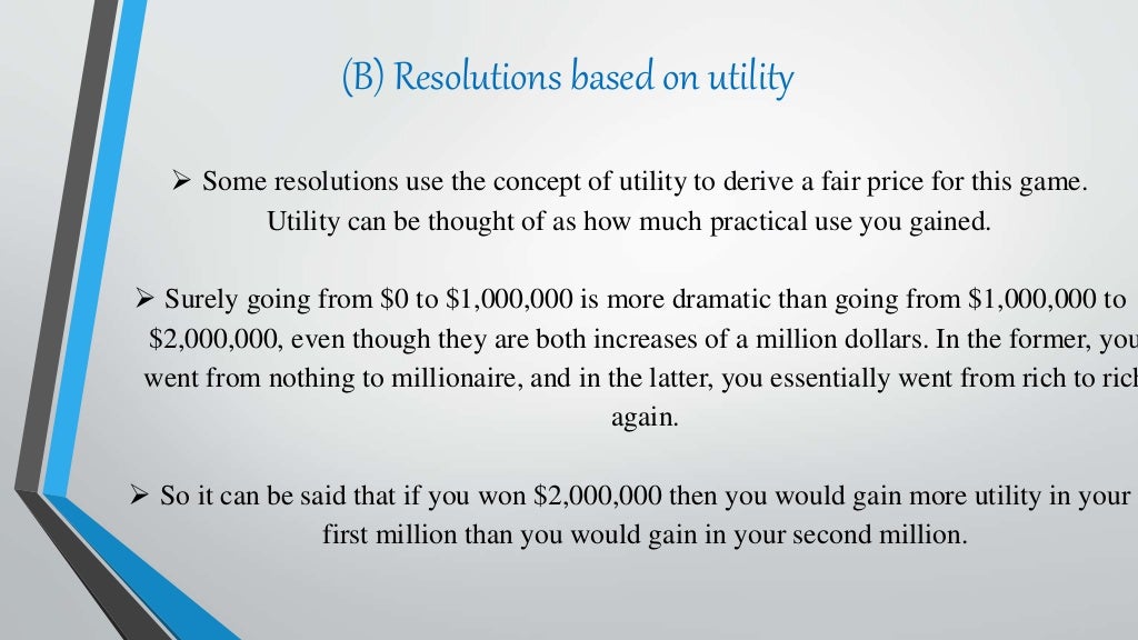 st petersburg paradox