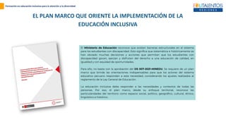 FORMACION EN EDUCACION INCLUSIVA PARA LA ATENCION A LA DIVERSIDAD | PDF