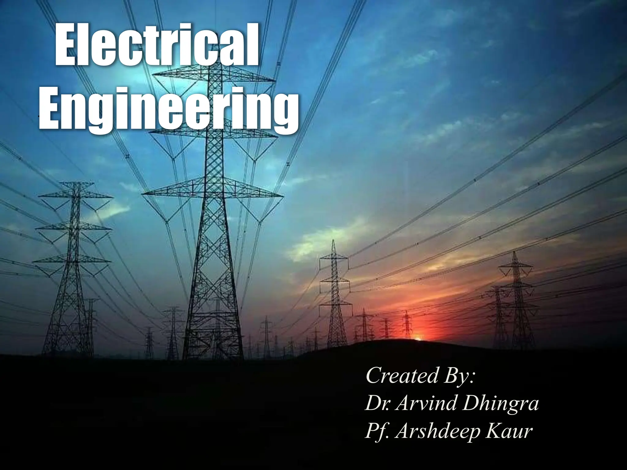 What is Engineering and what is electrical engineering in area and what