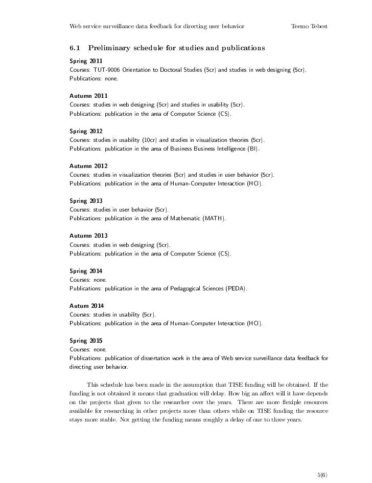 How to write a phd study plan