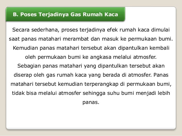 Contoh Paper Efek Rumah Kaca - Simak Gambar Berikut