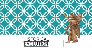HISTORICAL
EVOLUTION
 