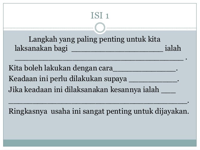 Soalan Kuiz Gaya Hidup Sihat - Contoh Oliv