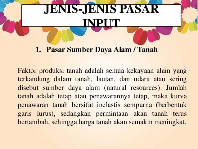 Pasar Input