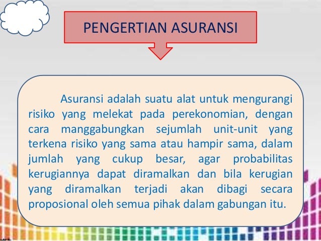 Ppt Ekonomi Asuransi
