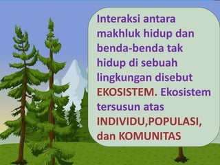 Contoh Individu Ppt ekosistem | PPSX