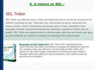 5. A   PROPOS DE   SDL :
 