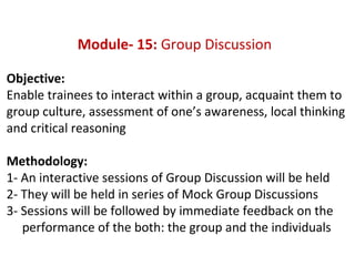 Ppt e module english course for staff 3 | PPT