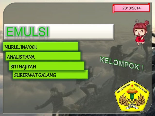 Contoh Jurnal Emulsi - Simak Gambar Berikut