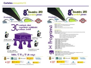 Carteles encuentro13
 