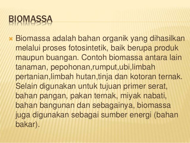 PPT Rumput Ppt energi biomassa PPT Rumput Ppt energi biomassa