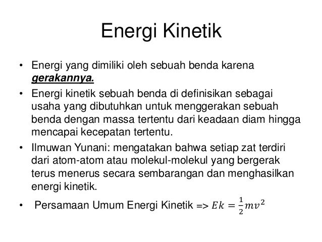 Ppt energi kinetik gas