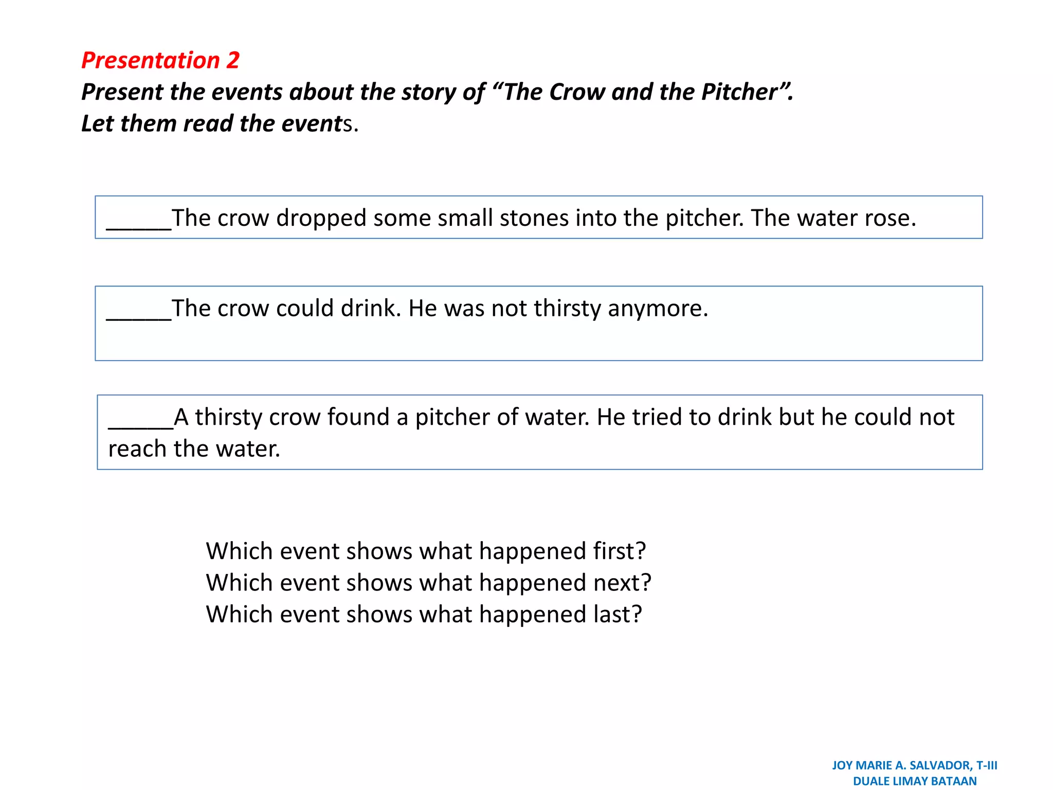 Ppt english 3 q1w1 day1 5 | PPTX