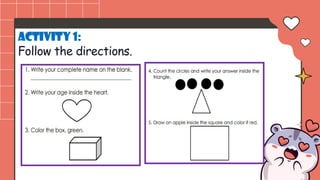 FOLLOWING ONE TO TWO STEPS DIRECTIONS.pptx