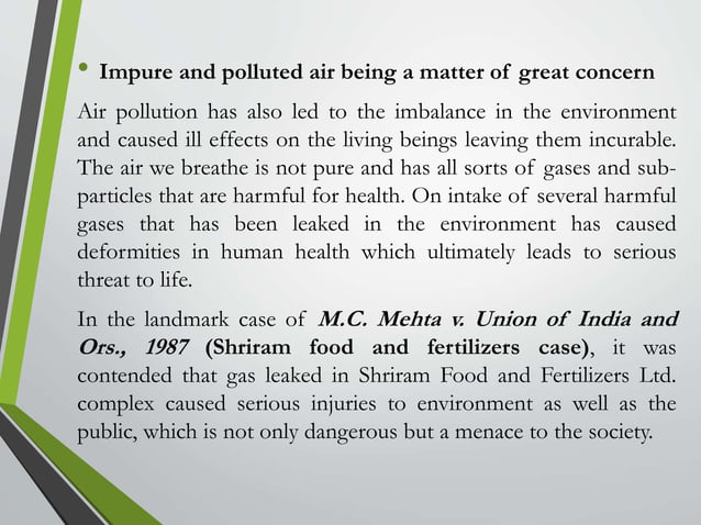 Environment and Public Health | PPTX | Environment | Science