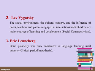 ESP Young Learners VS Adult Learners | PPTX