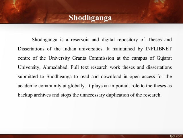 Electronic thesis and dissertation repository